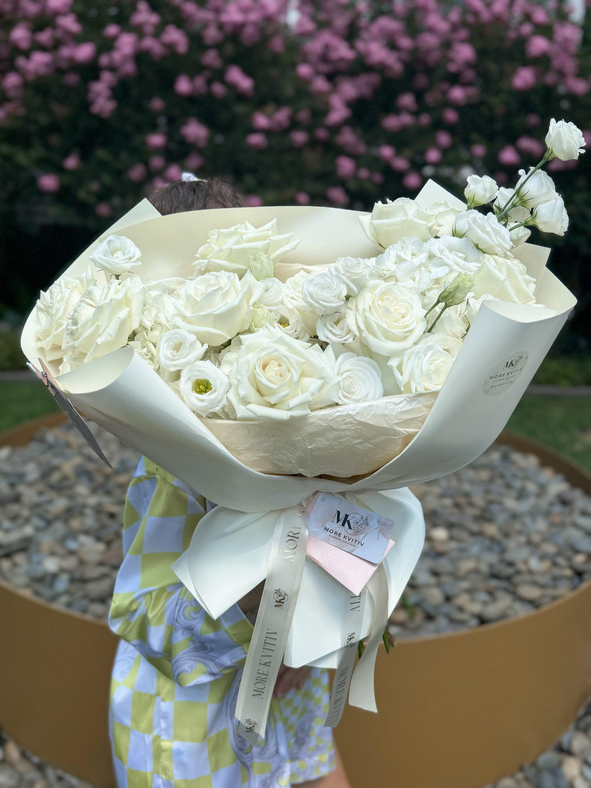 BOUQUET «SNOW ANGEL» - WHITE MIX