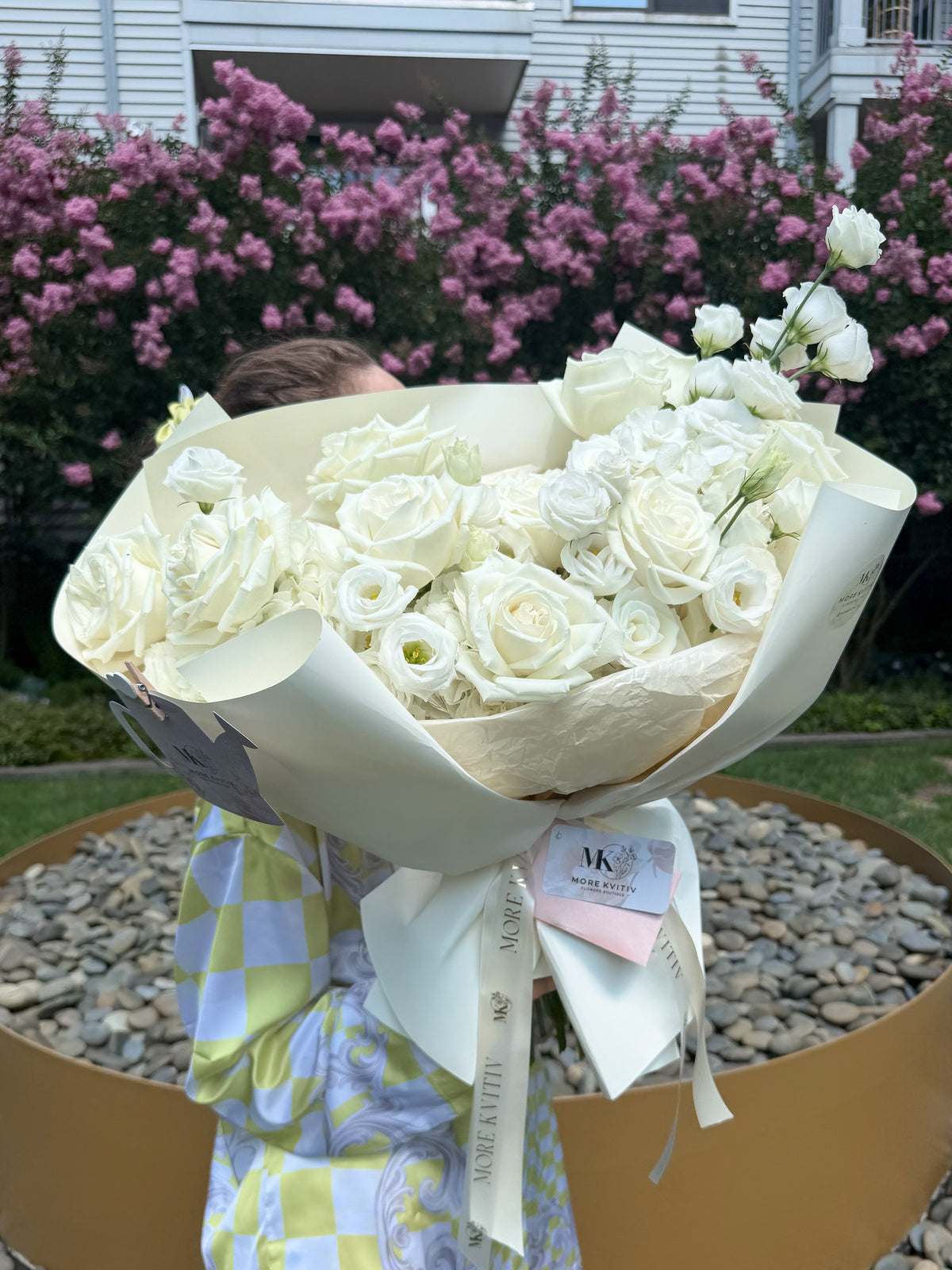 BOUQUET «SNOW ANGEL» - WHITE MIX