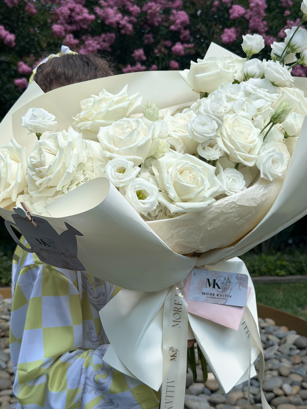 BOUQUET «SNOW ANGEL» - WHITE MIX