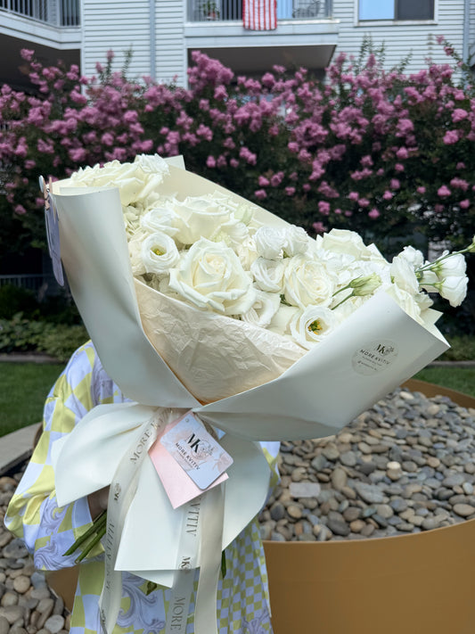 BOUQUET «SNOW ANGEL» - WHITE MIX