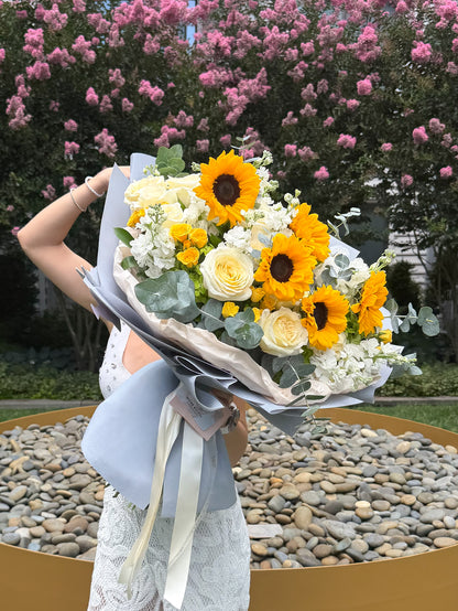 Flowers mix  "Muted Sunshine"